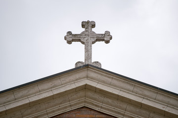 cross on church