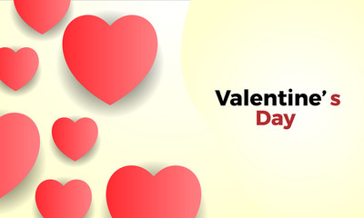 Red Valentines day special background