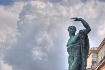 Estatua en Cuba