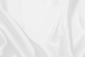 Fototapeta premium white satin fabric texture soft blur background