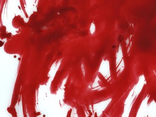 blood drops on black background