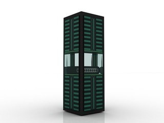 3d rendering Database storage data base