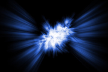 blue beam light blast blurred Image,abstract background,brush effect