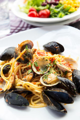 Spaghetti With Clams, Famous Italian Food