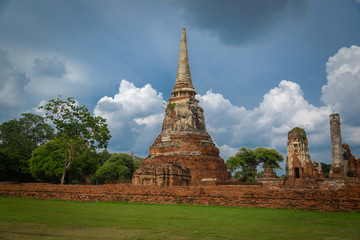 Obraz premium Thai Ayutthaya Temple 03