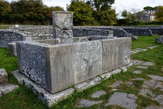 archaeological site of the ancient city of Sepino