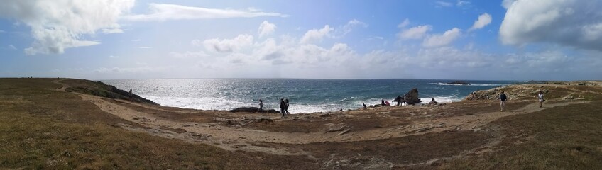 Bretagne - c&ocirc;te sauvage de la presqu'&icirc;le de quiberon