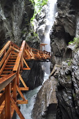 Siegmund-Thun-Klamm im Salzburger Land, Österreich