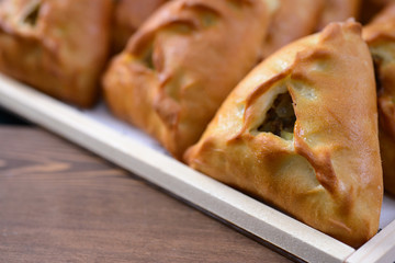 Russian traditional pirogi