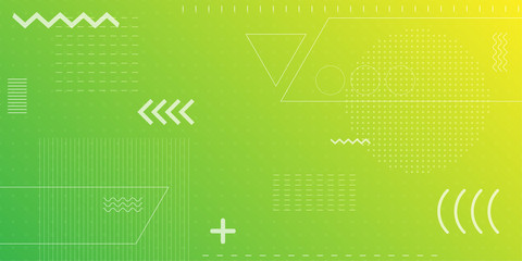 Colorful abstract background using minimal geometry as an element.