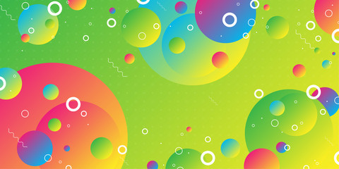 Colorful abstract background using minimal geometry as an element.