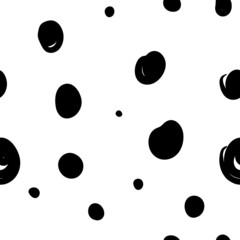 Small polka dot seamless pattern background