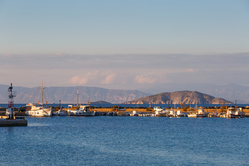 Obraz premium Megalochori village, Agistri.