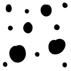 Small polka dot seamless pattern background