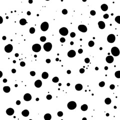 Small polka dot seamless pattern background