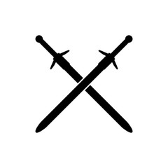 sword icon vector beautiful, isolated vector eps illustration