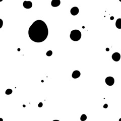Small polka dot seamless pattern background