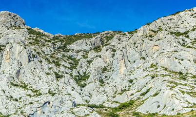 rock in mountains, Sainte Victoire, Provence, France 