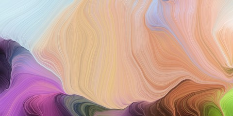 Obraz premium abstract design swirl waves. can be used as wallpaper, background graphic or texture. graphic illustration with tan, old mauve and light gray colors