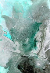 Alcohol ink.  Background. White Marble Texture. Sophisticated Illustration. Gold Watercolor Paint. Colorful Faded Flow. Abstract Ethereal Fluid. Golden Liquid Texture.