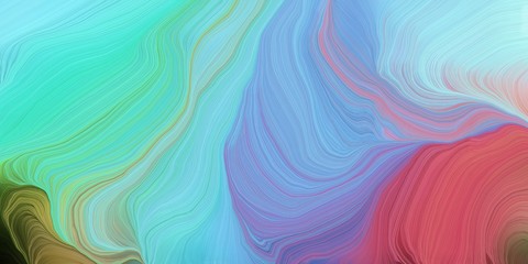 abstract colorful waves motion. can be used as wallpaper, background graphic or texture. graphic illustration with sky blue, pale violet red and dark moderate pink colors