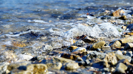 stones in sea