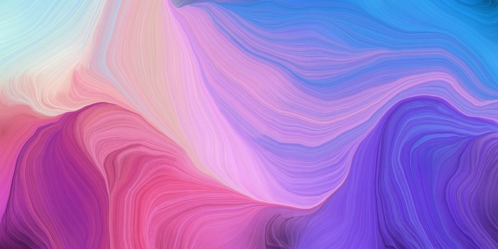 abstract colorful swirl motion. can be used as wallpaper, background graphic or texture. graphic illustration with light pastel purple, pastel violet and royal blue colors