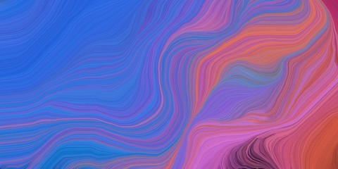 Obraz premium abstract colorful waves motion. can be used as wallpaper, background graphic or texture. graphic illustration with royal blue, mulberry and moderate violet colors