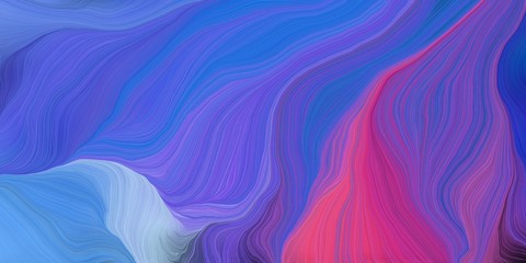 abstract fractal swirl motion waves. can be used as wallpaper, background graphic or texture. graphic illustration with royal blue, mulberry  and moderate violet colors