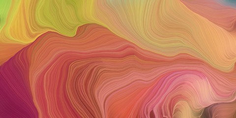 abstract fractal swirl motion waves. can be used as wallpaper, background graphic or texture. graphic illustration with peru, dark moderate pink and dark khaki colors