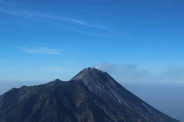Fototapeta premium aerial view of mountains