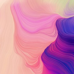 quadratic graphic illustration with pastel magenta, dark slate blue and dark magenta colors. abstract design swirl waves. can be used as wallpaper, background graphic or texture