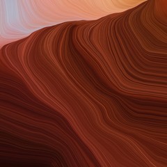 square graphic illustration with dark red, rosy brown and sienna colors. abstract colorful swirl motion. can be used as wallpaper, background graphic or texture