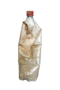 alte Kunststoffflasche