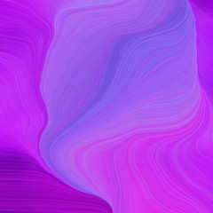 square graphic illustration with medium orchid, dark violet and slate blue colors. abstract fractal swirl waves. can be used as wallpaper, background graphic or texture