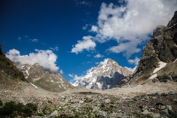 Beautiful nature in mountain Svaneti