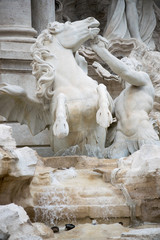 Obraz premium fountain di trevi in rome italy