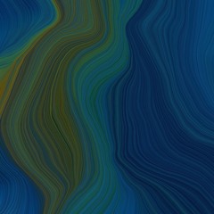 quadratic graphic illustration with very dark blue, dark olive green and dark slate gray colors. abstract design swirl waves. can be used as wallpaper, background graphic or texture