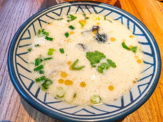 soup with vegetables