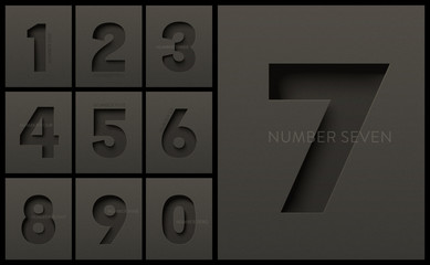 Black Numbers Coolection