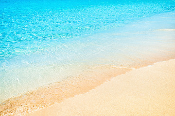Abstract blurred sea shore background