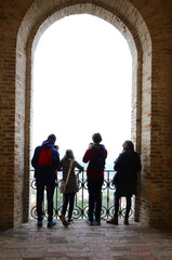 family with four people without father