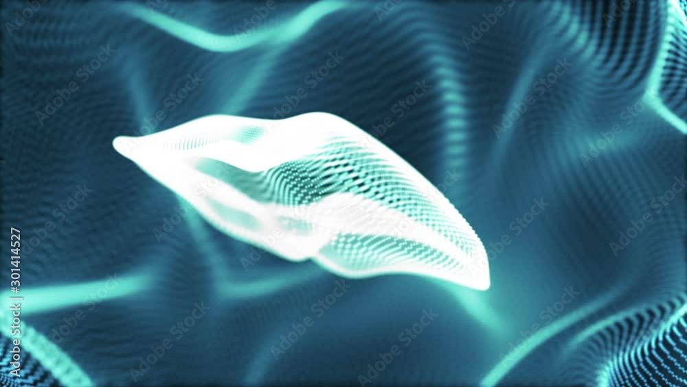 Poster light particles floating in beautiful organic slow motion with shallow depth of field settings. macr