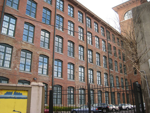 old factory building loft space industrial architecture