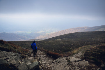 Fototapeta premium Bieszczady, wschód słońca
