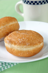 Donuts and coffee