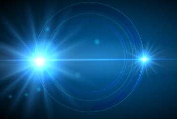 Fototapeta premium Futuristic and abstract background,Head up display concept.Vector EPS 10 illustration.