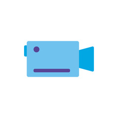 Isolated videocamera icon vector design