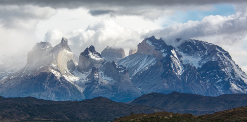 Formaciones rocosas en el sur de Chile