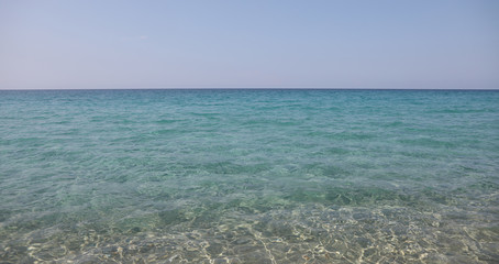simple background of clear water